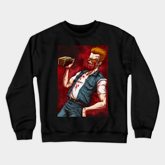 Cassidy Crewneck Sweatshirt by gabrielcardozoart